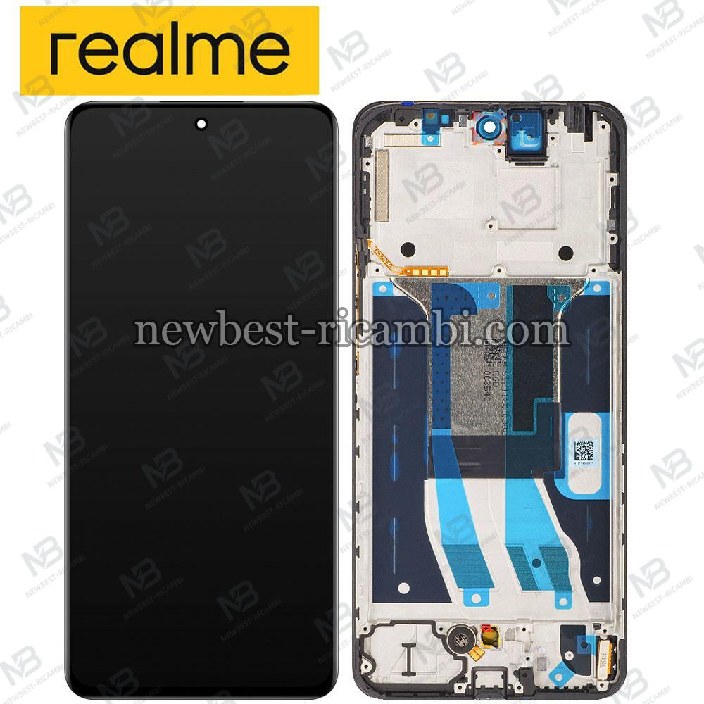 Realme 12 4G / 13 4G RMX3871 Touch + Lcd + Frame Black Service Pack