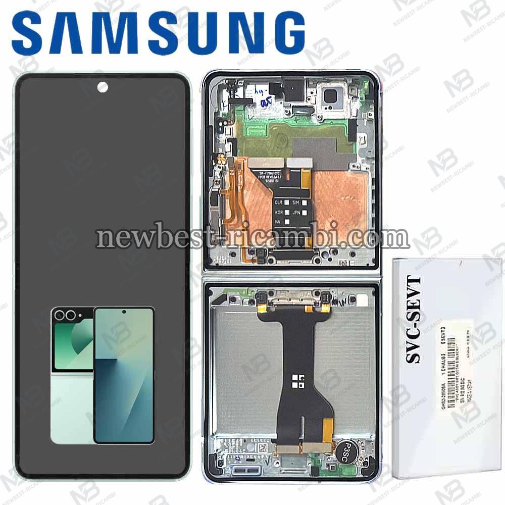 Samsung Galaxy Z Flip 7 F766 Touch + Lcd + Frame Mint Service Pack