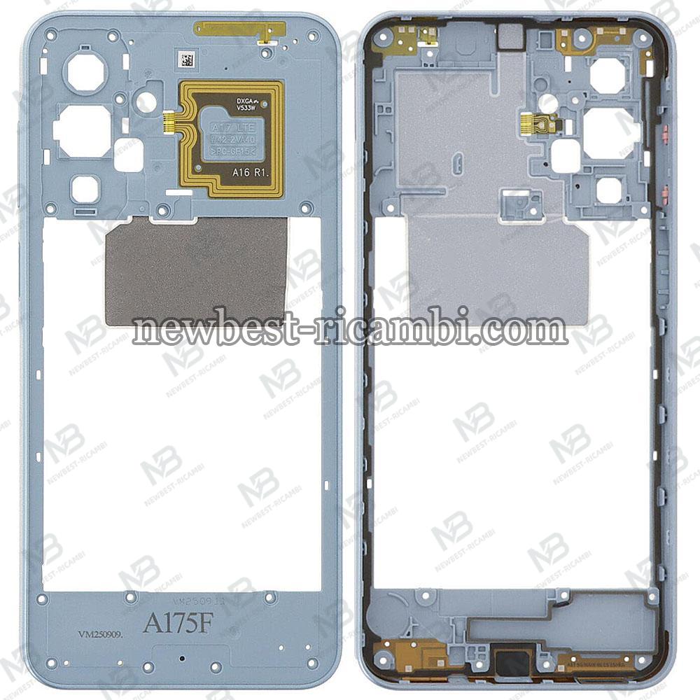Samsung Galaxy A17 4G A175 Frame B + Side Key Blue