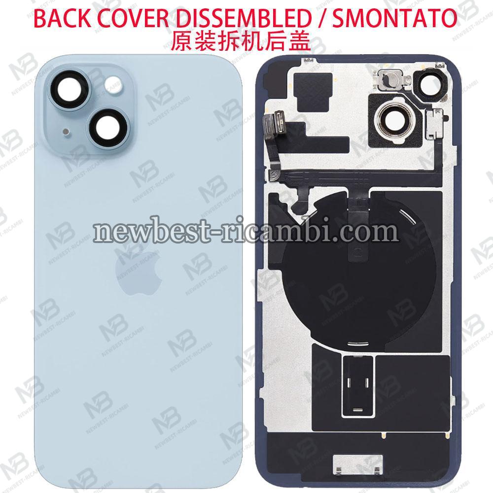 iPhone 15 Plus Back Cover + Wireless Charge + Full Flex Blue Disassembled Grade A Original