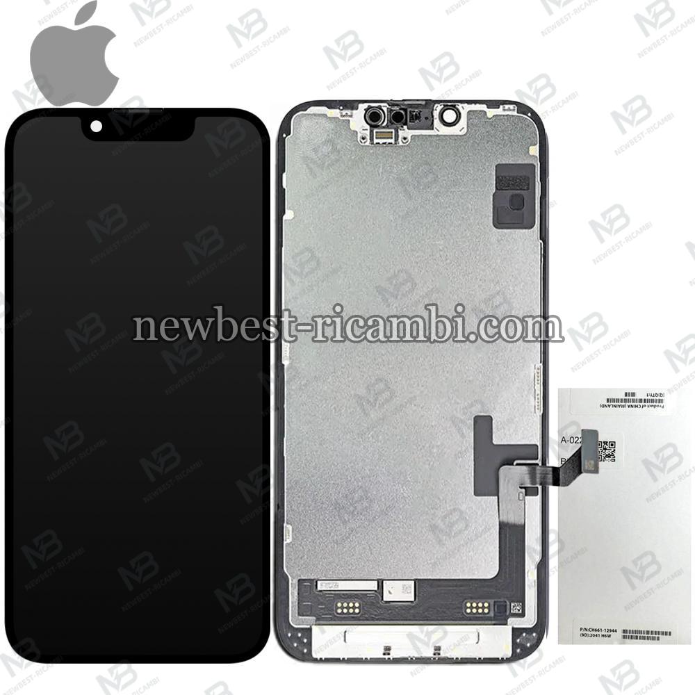 iPhone  14 Touch + Lcd + Frame Black Service Pack