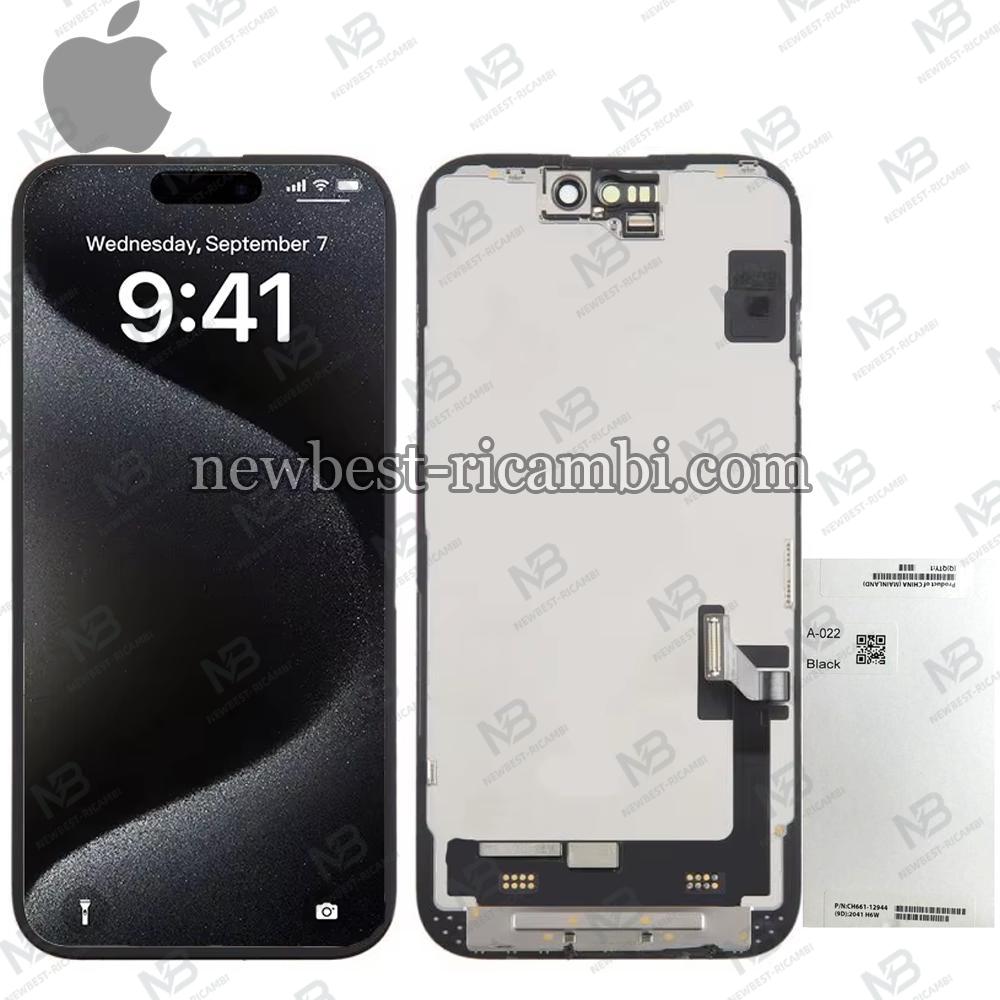 iPhone 16 Plus Touch + Lcd + Frame Black Service Pack