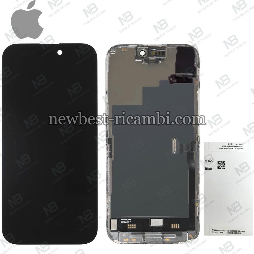 iPhone 16 Pro Max Touch + Lcd + Frame Black Service Pack