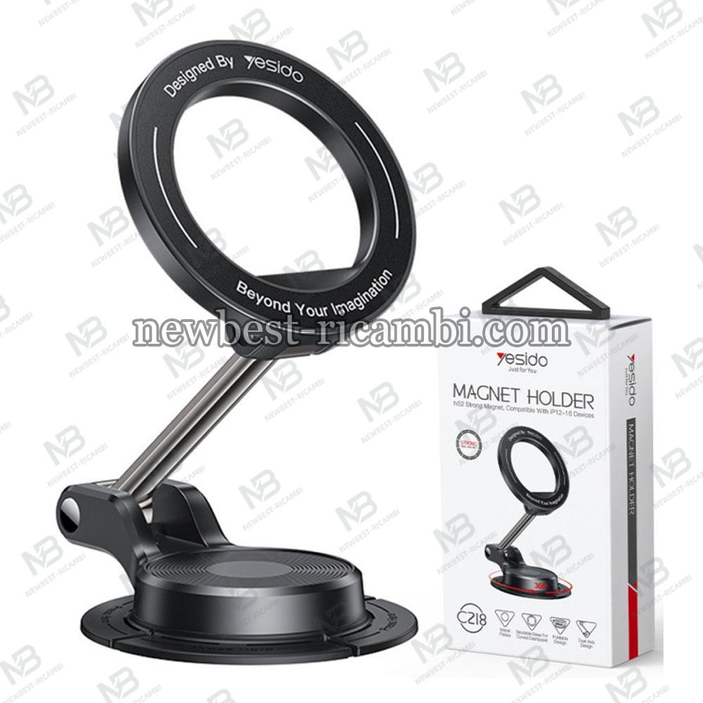 Magnetic Car Holder Yesido C218 Universal Black in Blister