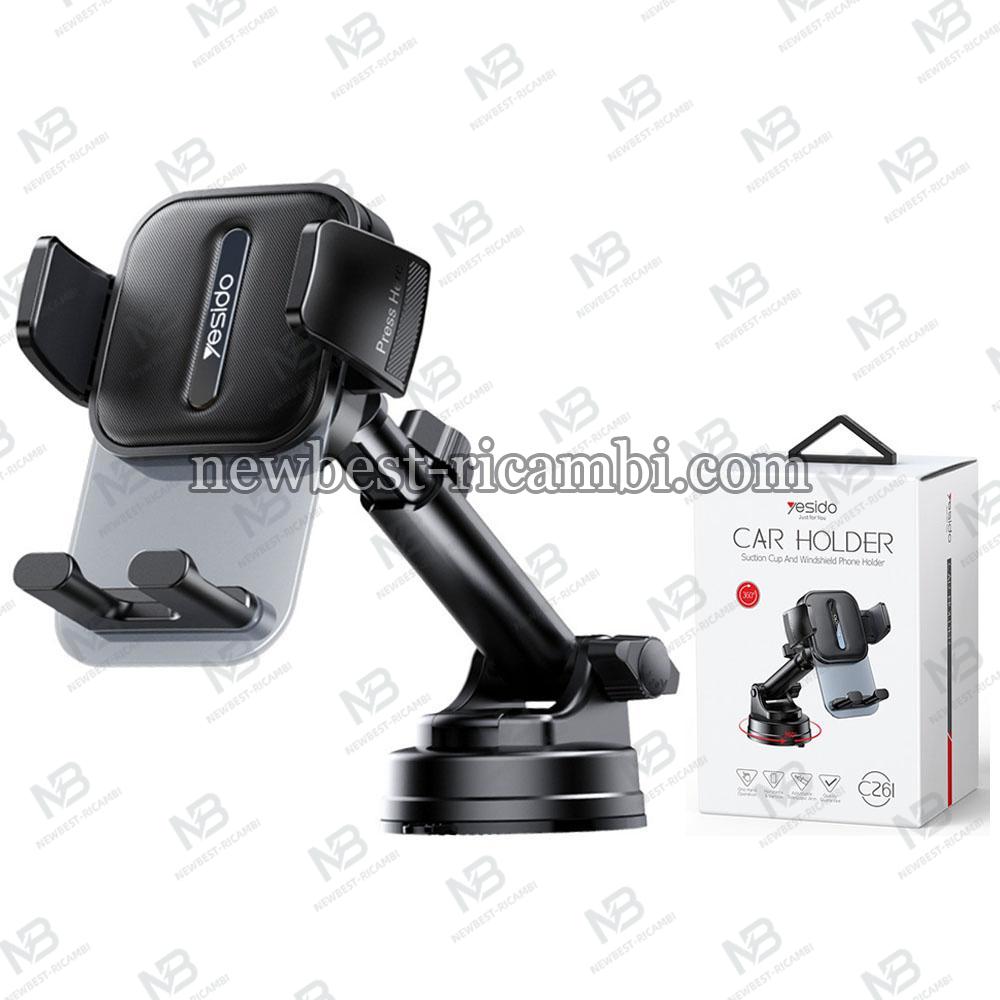 Car Holder Yesido C261 Universal Black in Blister