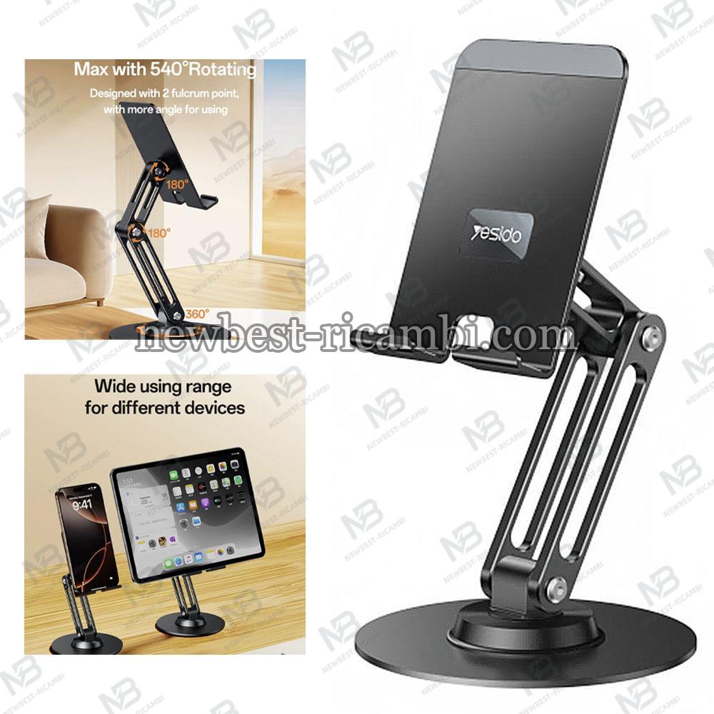 Stand Yesido C300 for Phone / Tablet 4.7inch - 7.2inch Silver in Blister