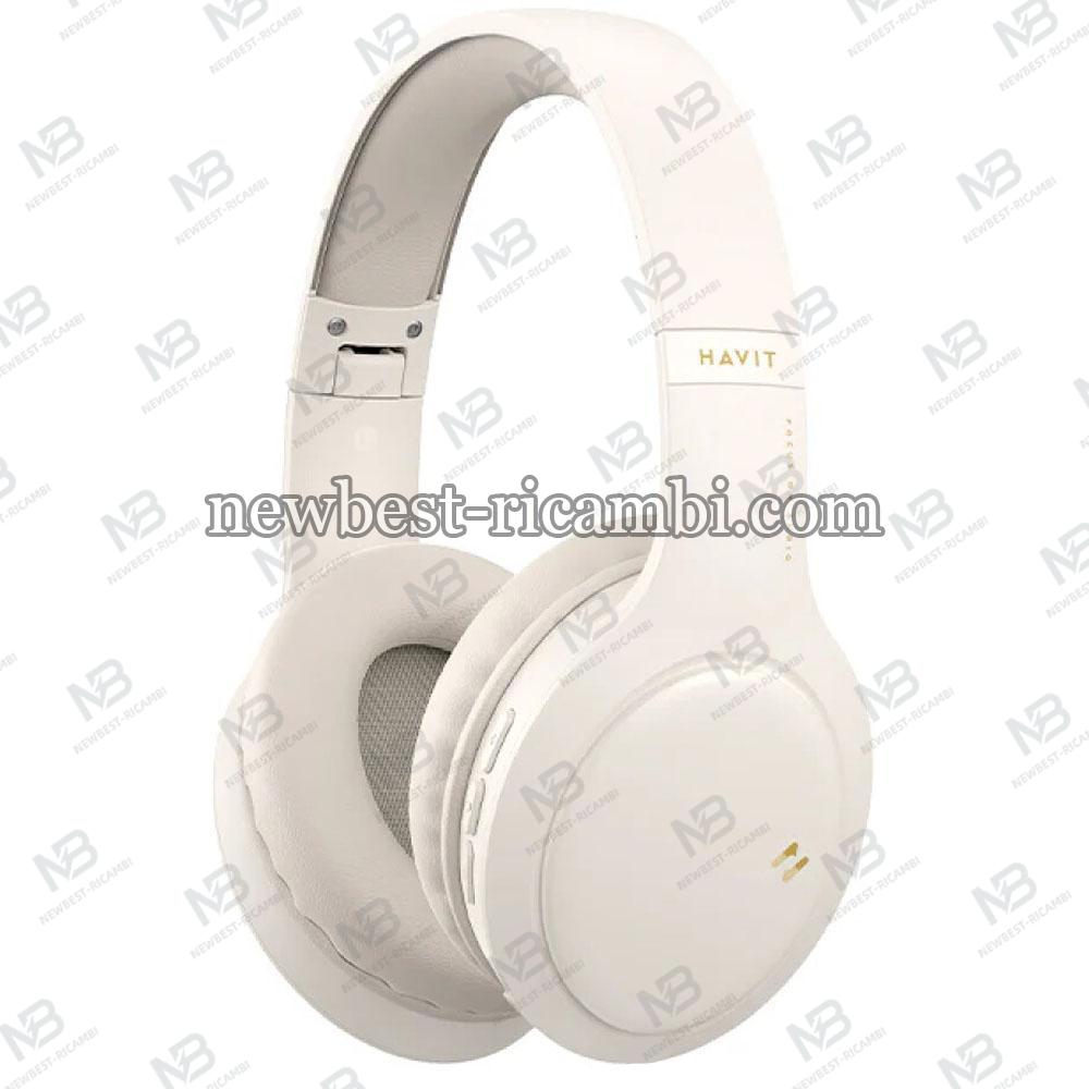 Handsfree Bluetooth MultiPoint HAVIT H633BT Beige in Blister