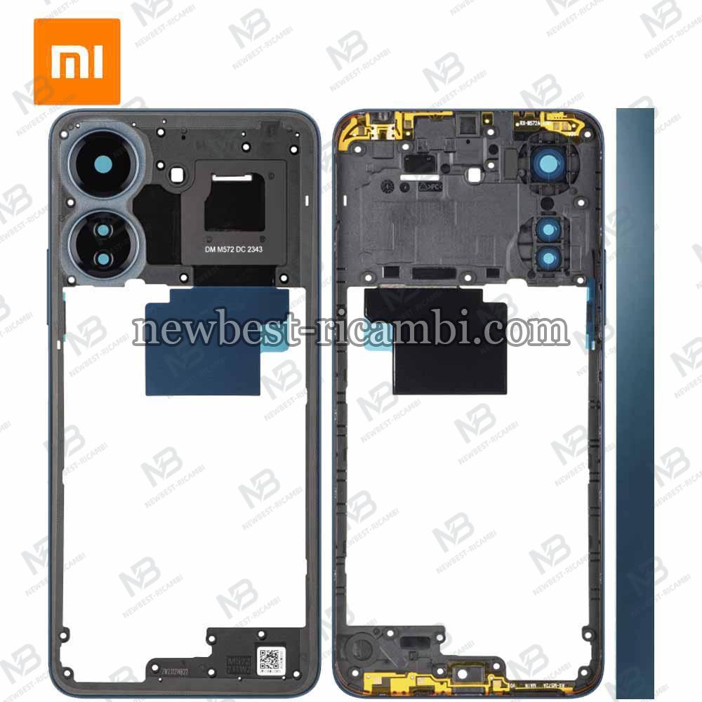 Xiaomi Redmi 13C 4G (23100RN82L) Frame B + Side Key Navy Blue Service Pack