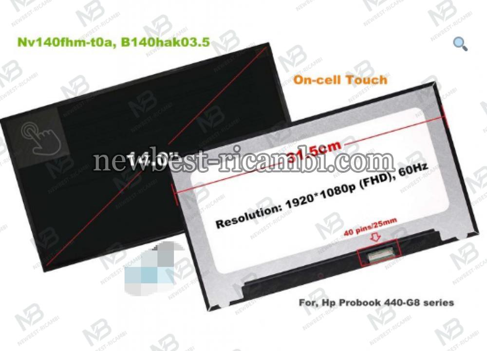 Notebook Display 14.0'' NV140FHM-T0A 1920x1080 FHD 40 Pin