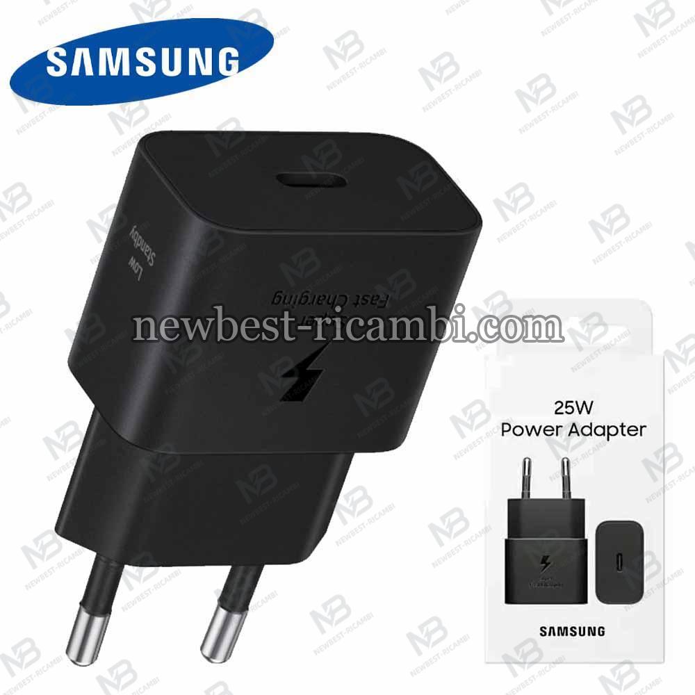​Wall Charger Samsung 25W 3A 1 x USB-C Black EP-T2510NBEGEU in Blister