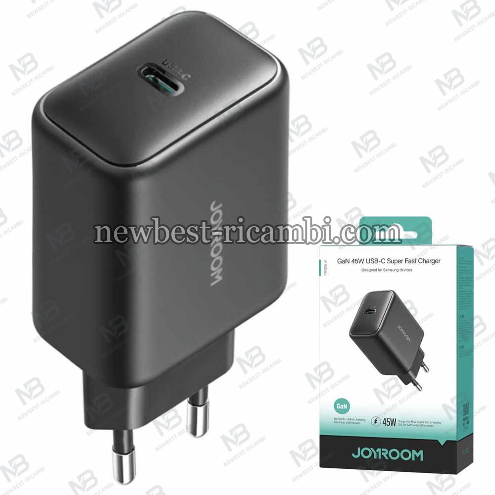 Wall Charger Joyroom JR-TCG13 45W 3A 1 x USB-C Black in Blister