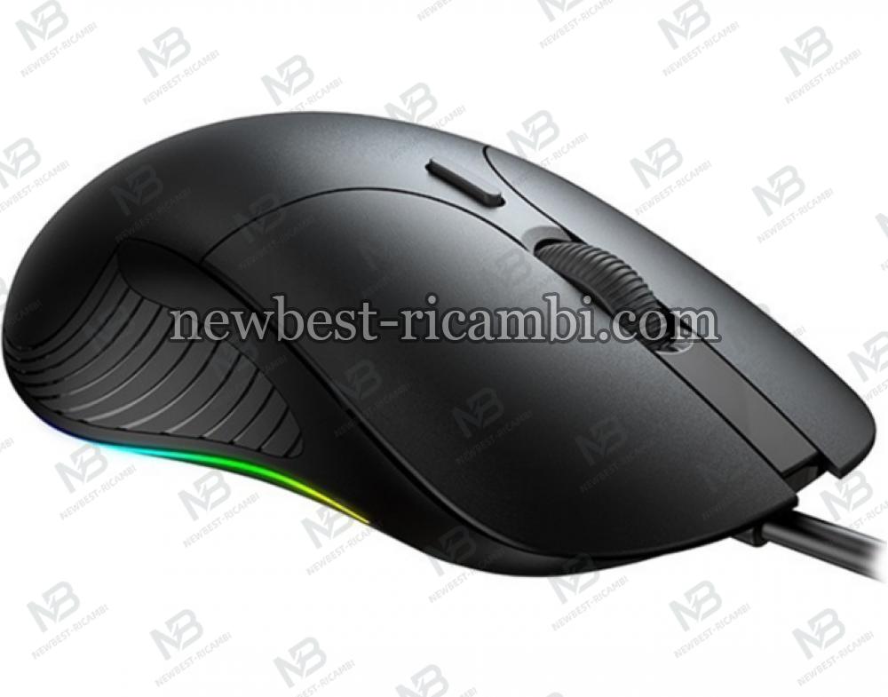 Wired Gaming Mouse HAVIT MS1020WB RGB 2400DPI Black in Blister
