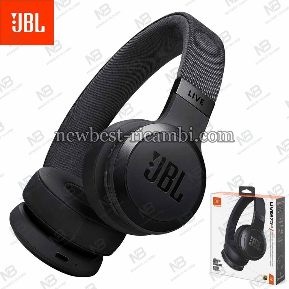 Handsfree Bluetooth JBL Live 670nc JBLLIVE670NCWHT Black In Blister