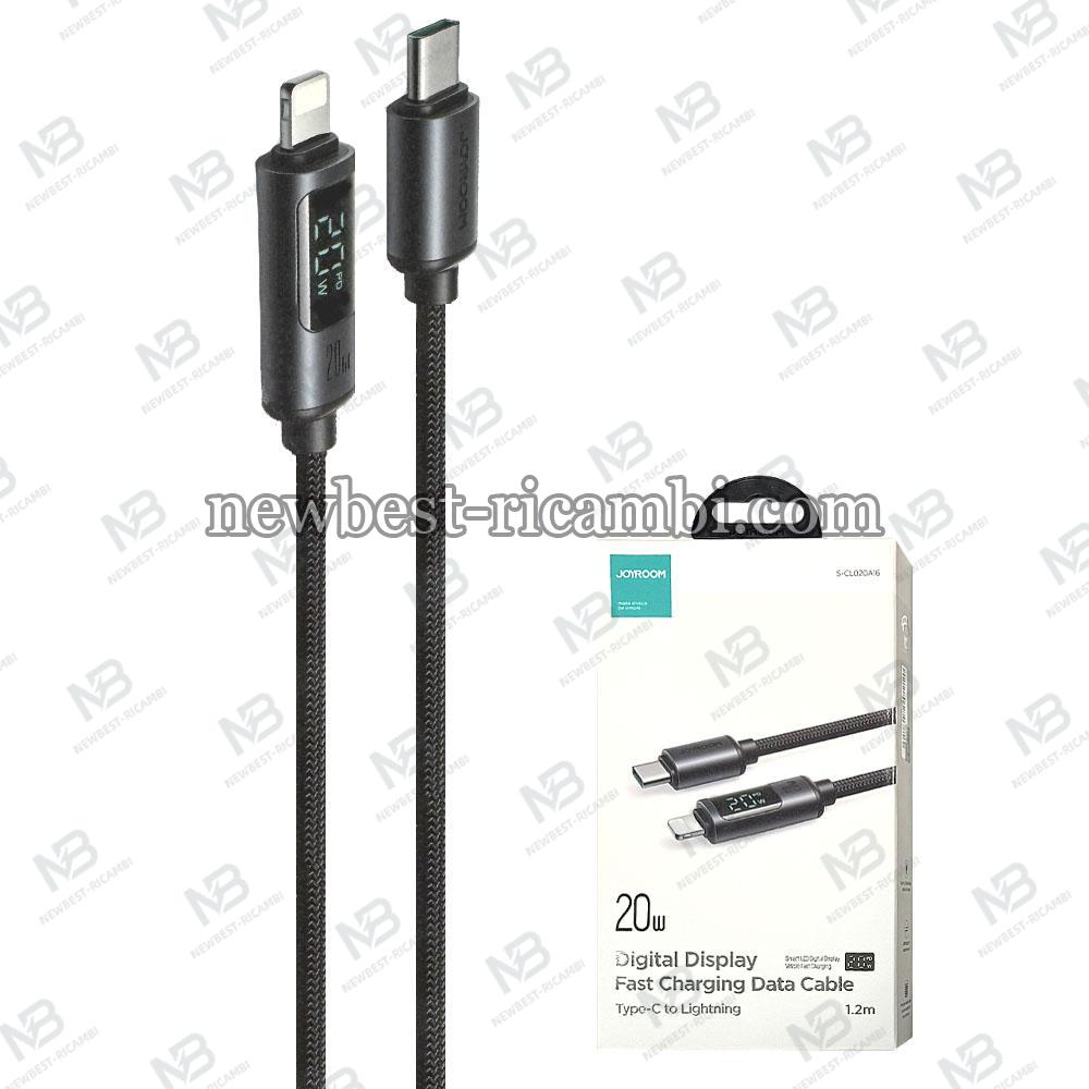 ​USB-C to Lightning Cable Joyroom S-CL020A16 20W 3A 1.2m Black in Blister