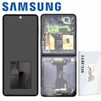 Samsung Galaxy Z Flip 7 F766 Touch + Lcd + Frame Black Service Pack