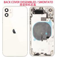 iPhone 11 Back Cover + Frame + Full Flex Dissemble White Grade A Original (Refurbished)
