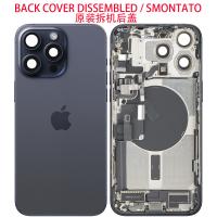 iPhone 15 Pro Max Back Cover + Middle Frame + Full Flex Blue Dissembled Grade A Original