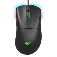 Wired Gaming Mouse HAVIT MS966 RGB 800DPI - 12000DPI 1.6m Black in Blister 