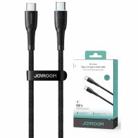USB-C to USB-C Cable Joyroom SA32-CC3 60W 3A 1m Black in Blister
