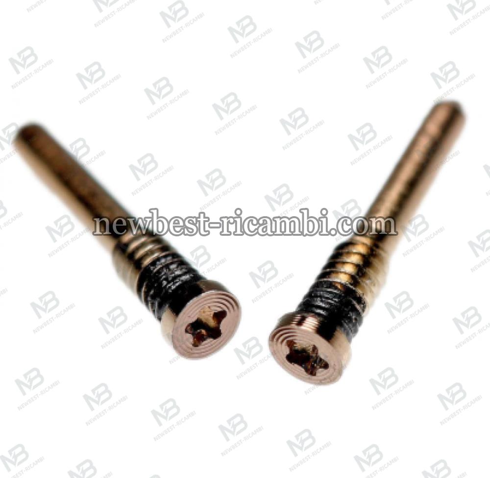 iphone x xs xr xs max screws tail (2PCS) gold