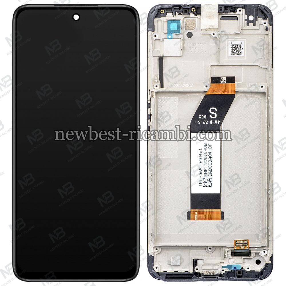 Xiaomi Redmi 10 2022 Touch+Lcd+Frame Black Original