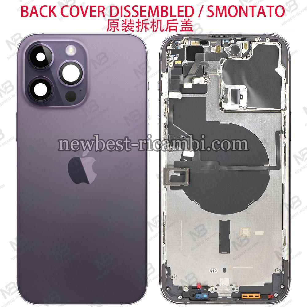 iPhone 14 Pro Max Back Cover + Frame Purple Disassembled Grade A Original