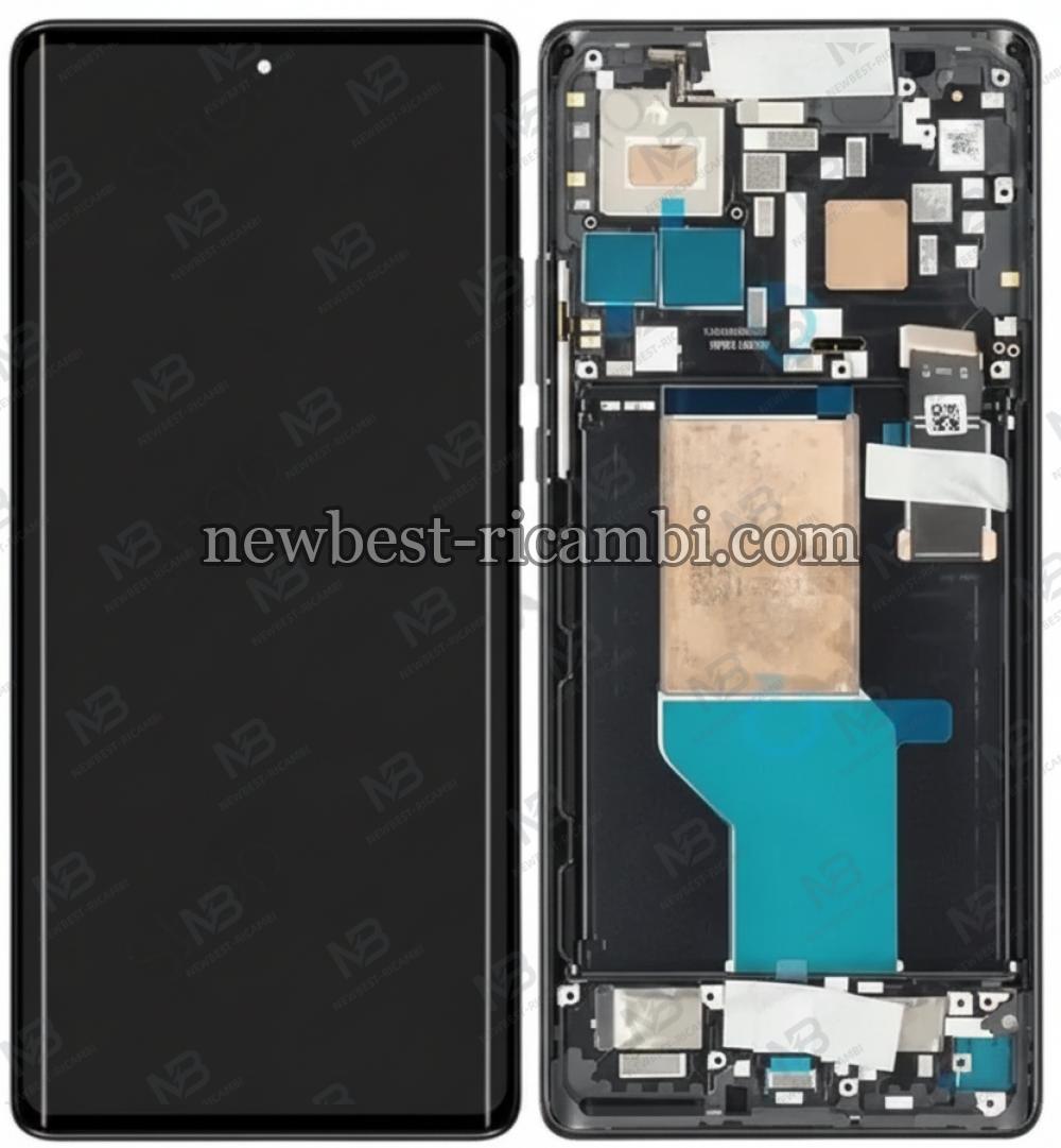 Motorola Edge 30 Ultra Touch+Lcd+Frame Black Original