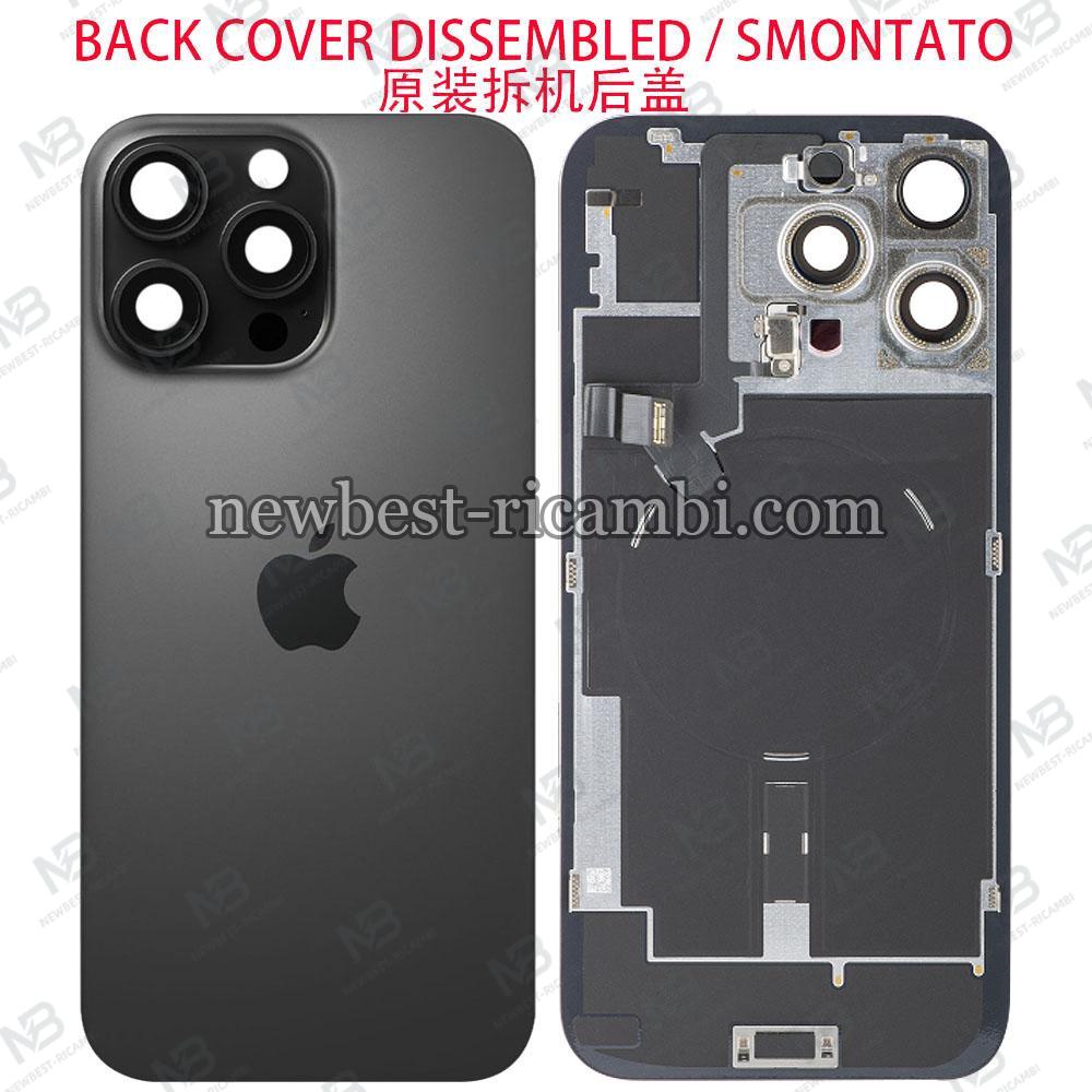 iPhone 16 Pro Max Back Cover + Frame Full Flex Black Dissembled Grade A Original