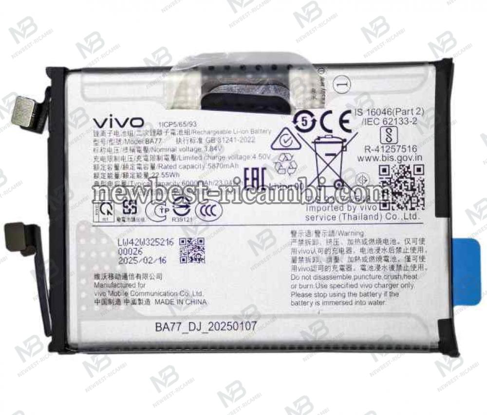 Vivo V50 5G (V2427) Battery BA77