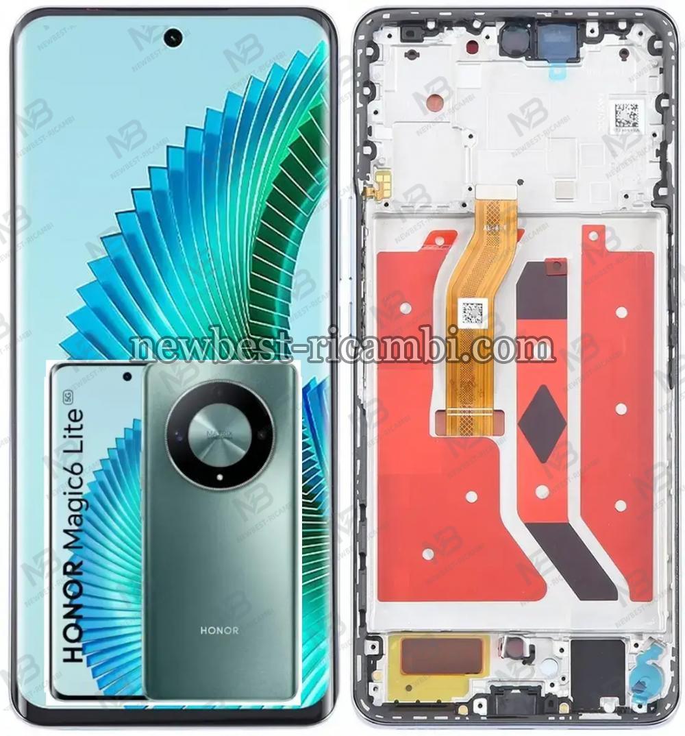 Huawei Honor Magic 6 Lite 5G Touch + Lcd + Frame Green Original