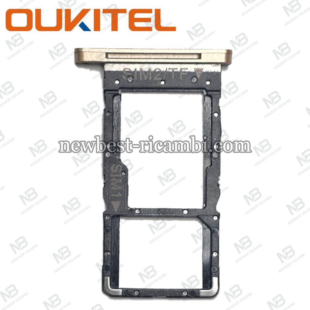 Oukitel C5 Sim Tray Gold Service Pack