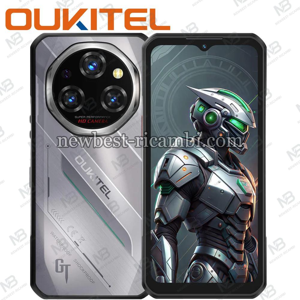 Oukitel WP62 5G Rugged Phone 6.6-inch 11000mAh Battery 108MP Android 15 with NFC 12+24/512GB Silver In Blister