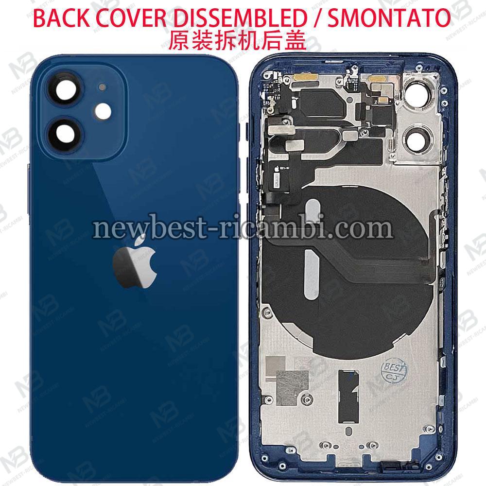 iPhone 12 Mini Back Cover + Frame + Flex Blue Disassembled Grade A Original