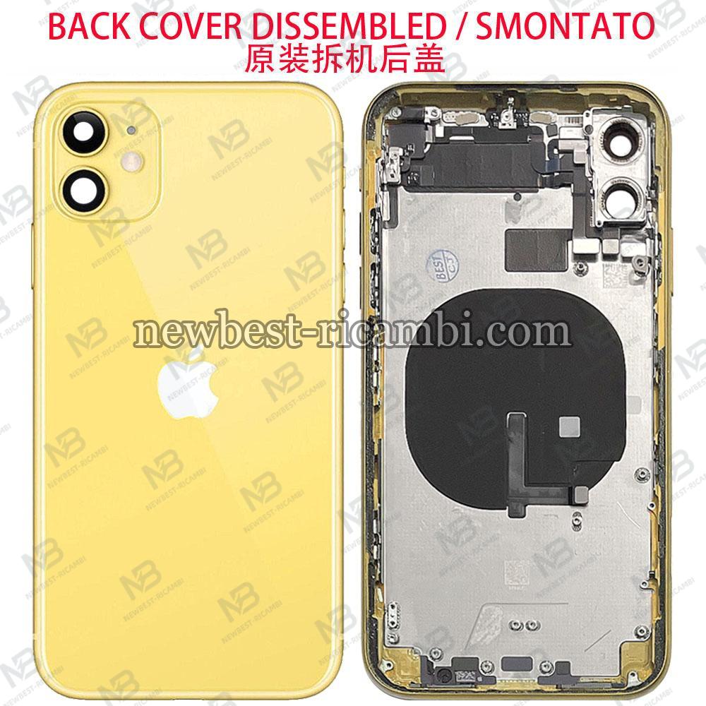 iPhone 11 Back Cover + Frame + Flex Dissemble Yellow Grade B (Refurbished)