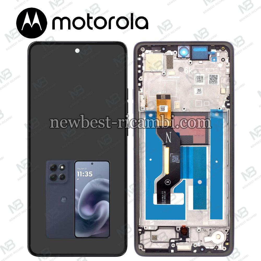 Motorola Moto G86 Power 5G (XT2527-7) Touch + Lcd + Frame PANTONE Spellbound / Black Service Pack