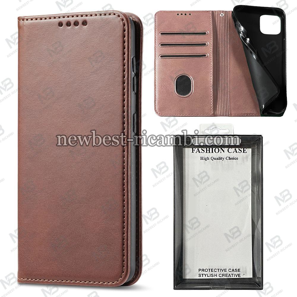 iPhone 17 Pro Book Case Eco Leather Brown In Blister