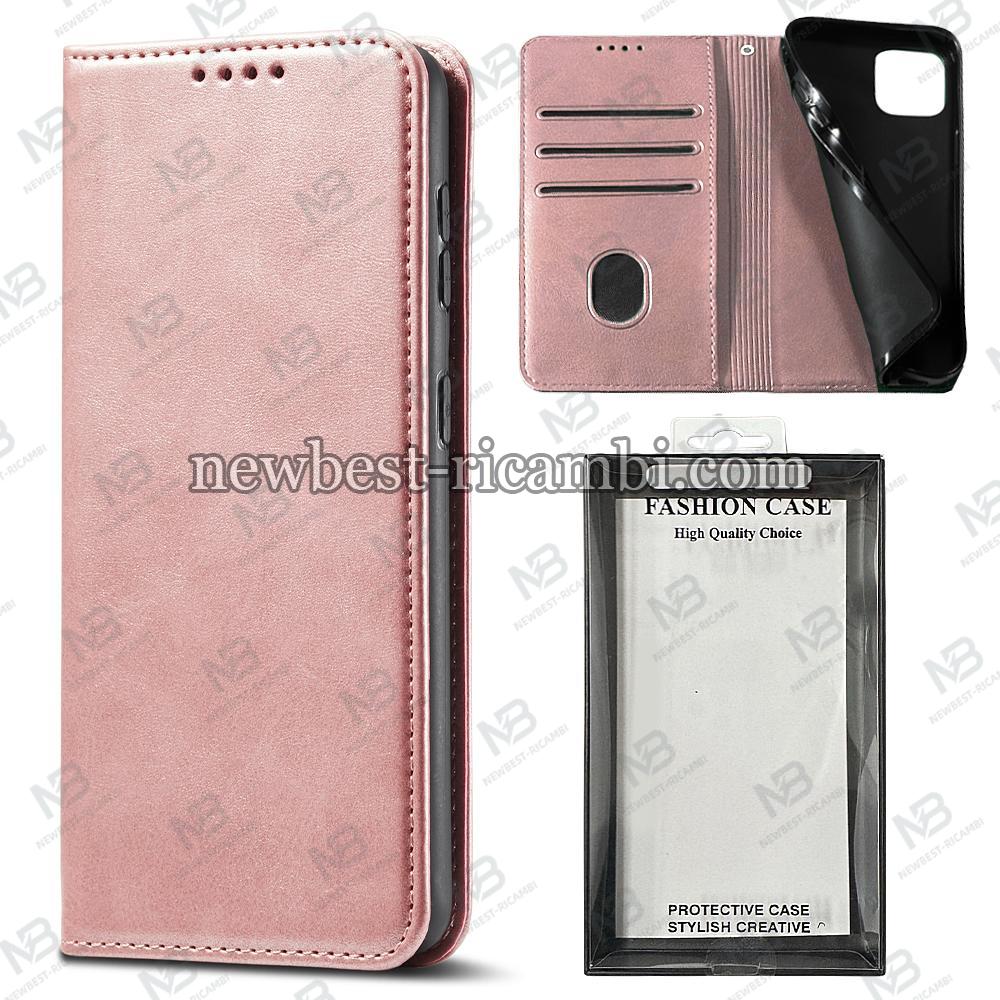 iPhone 17 Pro Book Case Eco Leather Pink In Blister