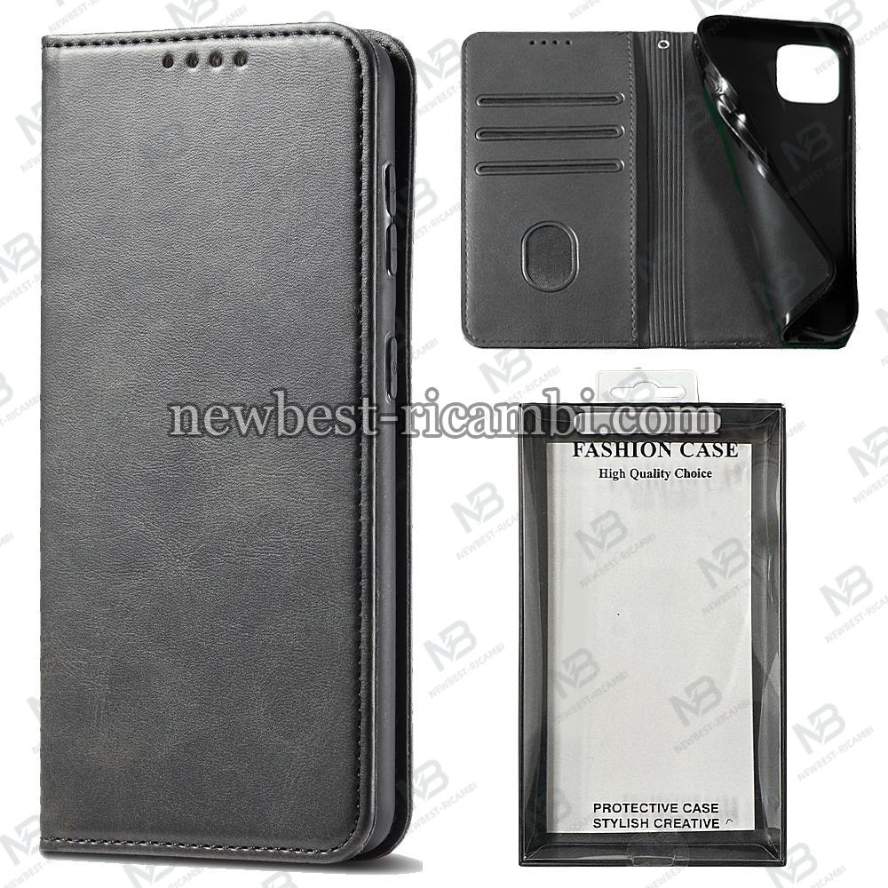 iPhone 17 Pro Max Book Case Eco Leather Black In Blister