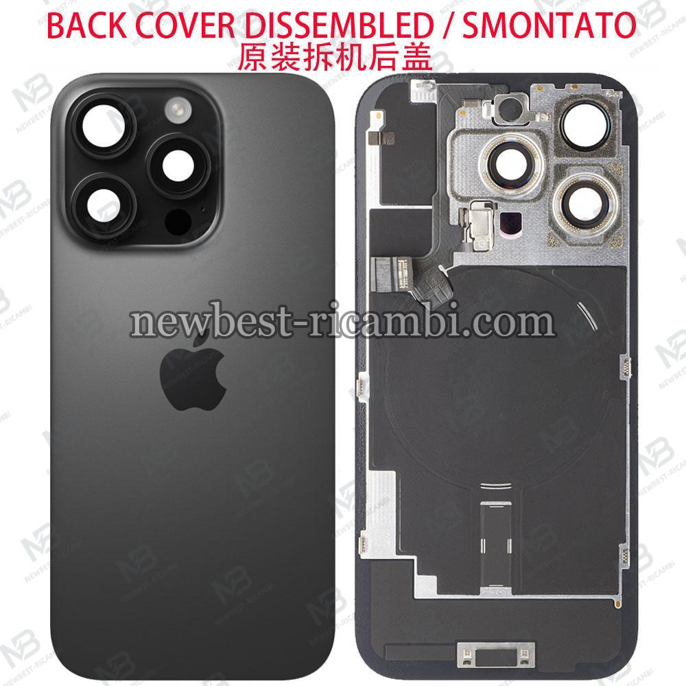 iPhone 16 Pro Back Cover + Frame Full Flex Black Dissembled Grade A Original