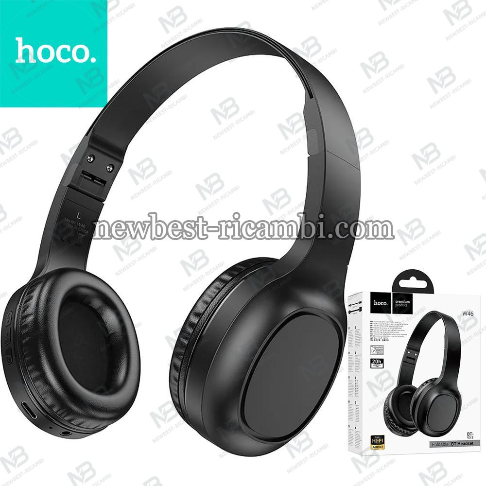 Wireless Headphones Hoco W46 Black In Blister