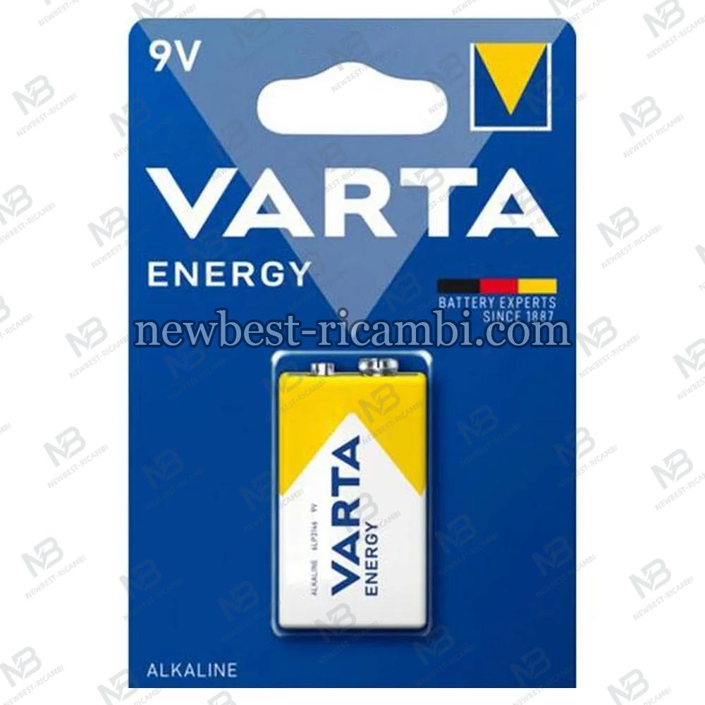 VARTA Alkaline Battery 9V (Type 6LR61) Energy 1 Pcs In Blister