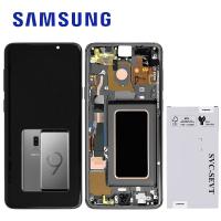 Samsung Galaxy S9 Plus G965f Touch + Lcd + Frame Grey Service Pack