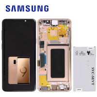 Samsung Galaxy S9 Plus G965f Touch + Lcd + Frame Gold Service Pack