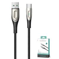 USB-A to USB-C Cable Joyroom SA27-AL3 / SA27-AC3 3A Fast Charging Data Cable 1.2m Black in Blister