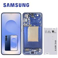 Samsung Galaxy S25+ S936 Touch + Lcd + Frame Navy Blue Assembled Service Pack