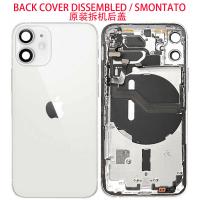 iPhone 12 Mini Back Cover + Frame + Flex White Disassembled Grade A Original