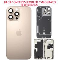 iPhone 16 Pro Max Back Cover + Middle Frame + Flex Desert Disassembled Grade A Original