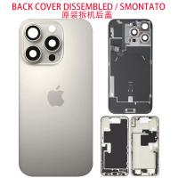 iPhone 16 Pro Max Back Cover + Middle Frame + Flex Natural Disassembled Grade A Original