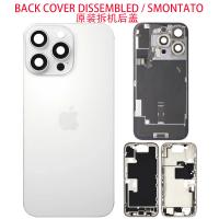 iPhone 16 Pro Back Cover + Middle Frame + Flex White Disassembled Grade A Original