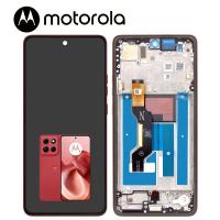 Motorola Moto G86 Power 5G (XT2527-7) Touch + Lcd + Frame PANTONE Chrysanthemum / Red Service Pack